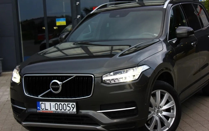 Volvo XC 90 cena 153000 przebieg: 140000, rok produkcji 2018 z Wyśmierzyce małe 631